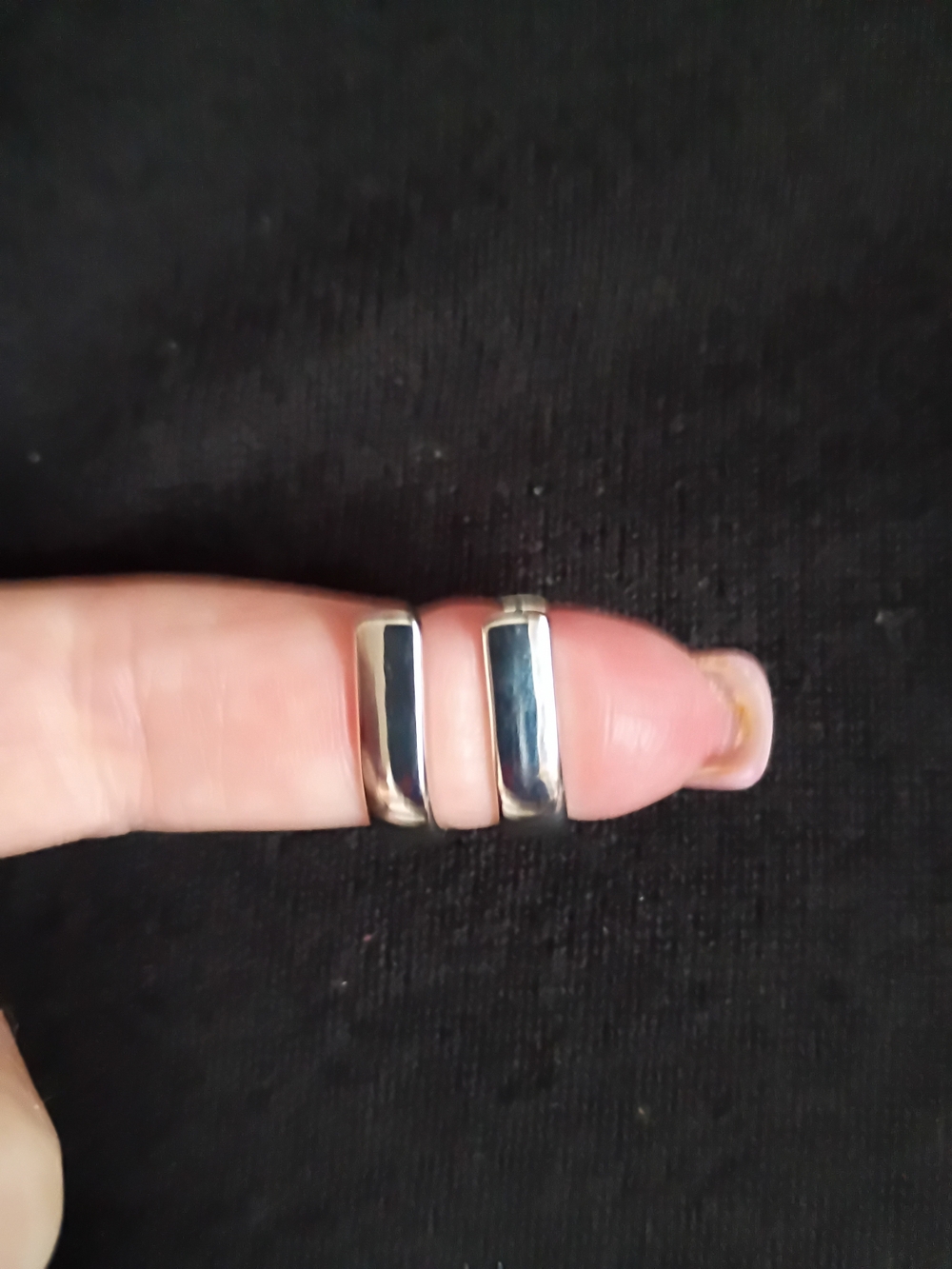 Classic Silver-Tone Hoop Huggie Earrings - Women Jewelry